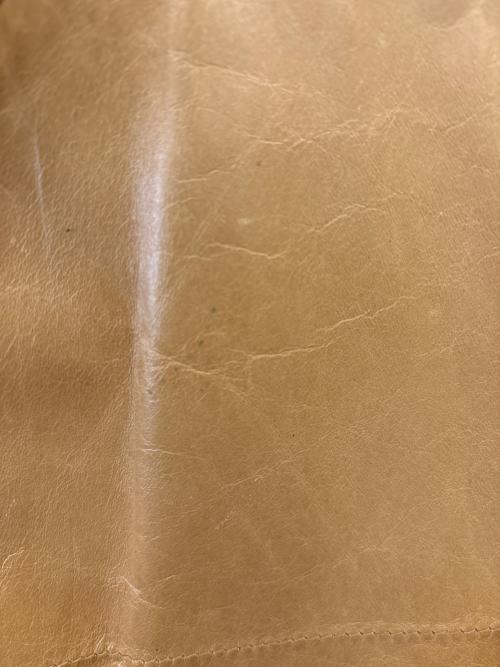 HUGO BOSS（ヒューゴ ボス）HUGO BOSS (ヒューゴ ボス) HUGO BOSS　シングルライダースジャケット ブラウン サイズ:48の古着・服飾アイテム