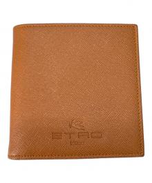 ETRO（エトロ）の古着「ETRO 2つ折り財布」｜ベージュ×ブラウン