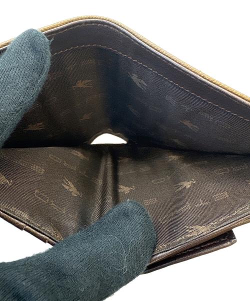 ETRO（エトロ）ETRO (エトロ) ETRO 2つ折り財布 ブラウンの古着・服飾アイテム