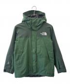 THE NORTH FACEザ ノース フェイス）の古着「THE NORTH FACE　マウンテンジャケット」｜グリーン