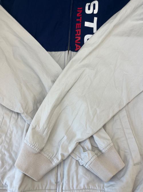 stussy（ステューシー）stussy (ステューシー) stussy　ジップアップジャケット　トリコロールカラー トリコロールカラー サイズ:Sの古着・服飾アイテム