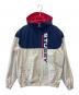 stussy（ステューシー）の古着「stussy　ジップアップジャケット　トリコロールカラー」｜トリコロールカラー