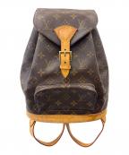 LOUIS VUITTONルイ ヴィトン）の古着「LOUIS VUITTON モノグラム モンスリMM リュック」｜ブラウン