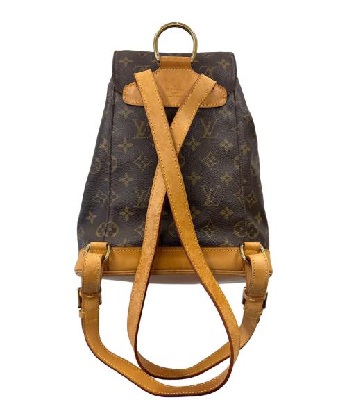 LOUIS VUITTON（ルイ ヴィトン）LOUIS VUITTON (ルイ ヴィトン) LOUIS VUITTON モノグラム モンスリMM リュック ブラウンの古着・服飾アイテム