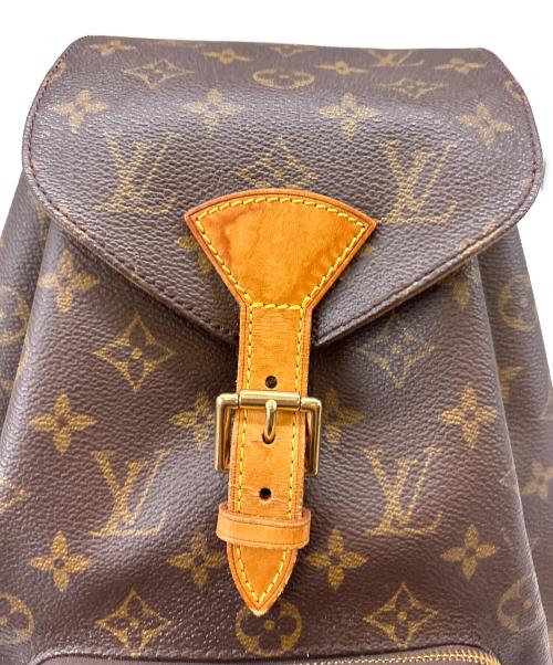 LOUIS VUITTON（ルイ ヴィトン）LOUIS VUITTON (ルイ ヴィトン) LOUIS VUITTON モノグラム モンスリMM リュック ブラウンの古着・服飾アイテム
