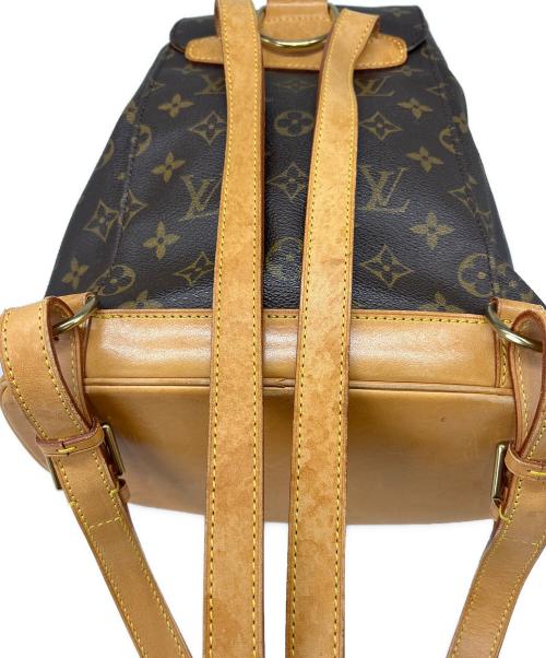 LOUIS VUITTON（ルイ ヴィトン）LOUIS VUITTON (ルイ ヴィトン) LOUIS VUITTON モノグラム モンスリMM リュック ブラウンの古着・服飾アイテム