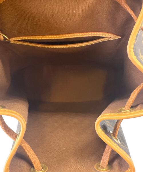 LOUIS VUITTON（ルイ ヴィトン）LOUIS VUITTON (ルイ ヴィトン) LOUIS VUITTON モノグラム モンスリMM リュック ブラウンの古着・服飾アイテム