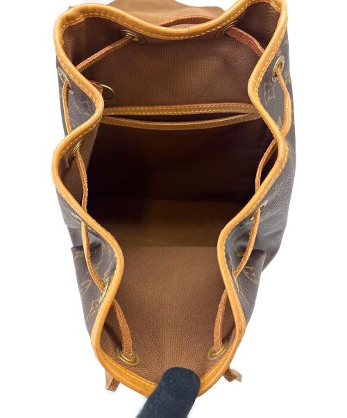 LOUIS VUITTON（ルイ ヴィトン）LOUIS VUITTON (ルイ ヴィトン) LOUIS VUITTON モノグラム モンスリMM リュック ブラウンの古着・服飾アイテム