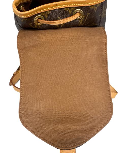 LOUIS VUITTON（ルイ ヴィトン）LOUIS VUITTON (ルイ ヴィトン) LOUIS VUITTON モノグラム モンスリMM リュック ブラウンの古着・服飾アイテム
