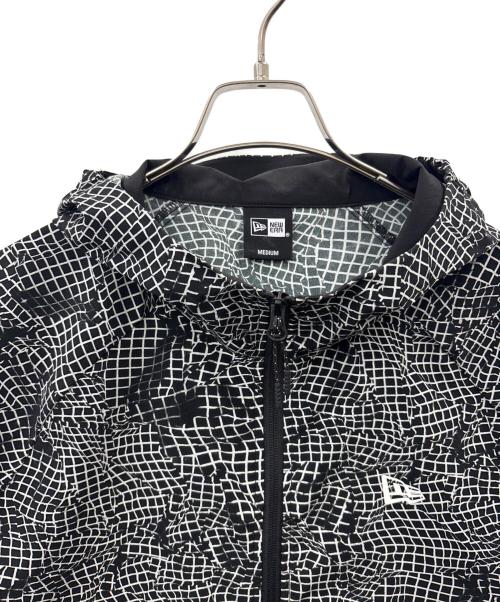 New Era（ニューエラ）New Era (ニューエラ) New Era　総柄　マウンテンパーカー ブラック サイズ:MEDIUMの古着・服飾アイテム