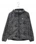 New Era（ニューエラ）の古着「New Era　総柄　マウンテンパーカー」｜ブラック