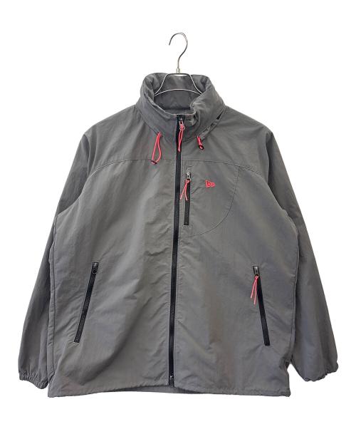 New Era（ニューエラ）New Era (ニューエラ) New Era　ナイロンジャケット グレー サイズ:Mの古着・服飾アイテム