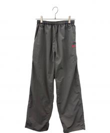 New Era（ニューエラ）の古着「GALFY　ナイロンパンツ」｜グレー