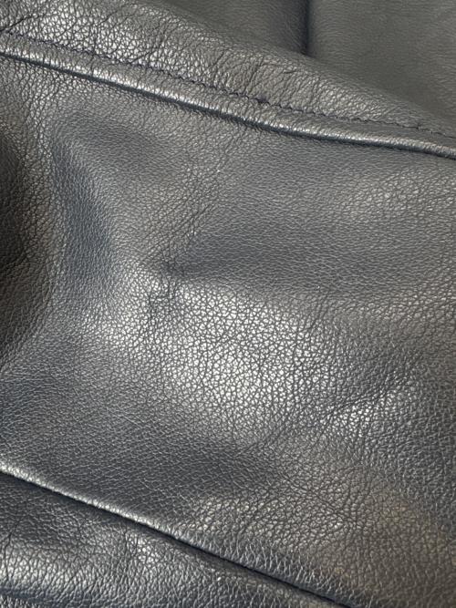 GB sport（ゴールデンベアスポーツ）GB sport (ゴールデンベアスポーツ) GB SPORT　レザージャケット ネイビー サイズ:Mの古着・服飾アイテム