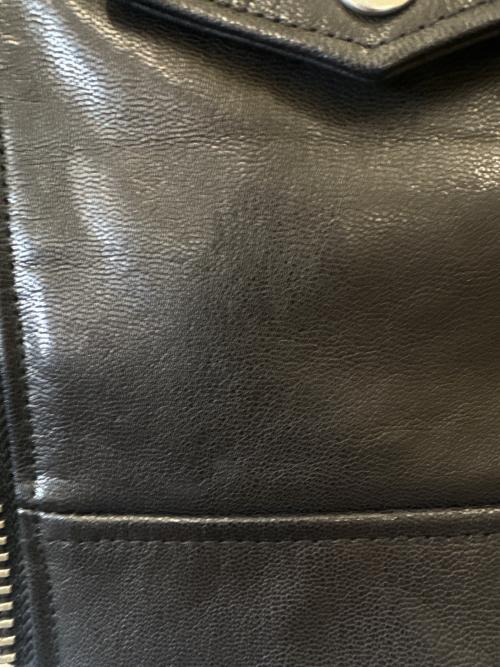 JOURNAL STANDARD（ジャーナルスタンダード）JOURNAL STANDARD (ジャーナルスタンダード) JOURNAL STANDARD　ゴートレザーライダースベスト ブラック サイズ:Fの古着・服飾アイテム