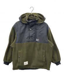 WTAPS（ダブルタップス）の古着「WTAPS　EX43 COLLECTION　ボアジャケット」｜グリーン×ブラック