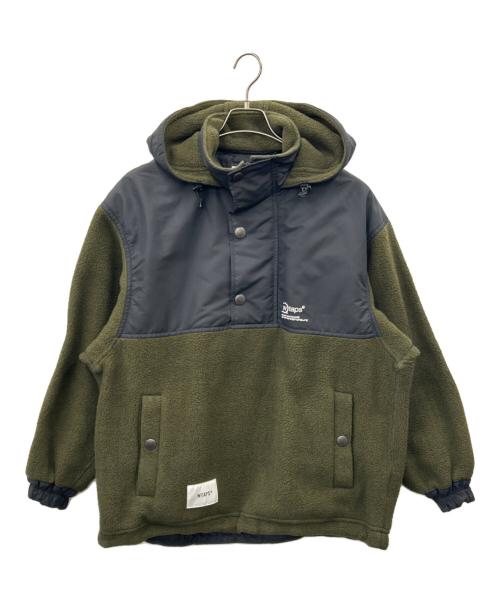 WTAPS（ダブルタップス）WTAPS (ダブルタップス) WTAPS　EX43 COLLECTION　ボアジャケット グリーン×ブラック サイズ:X 02の古着・服飾アイテム