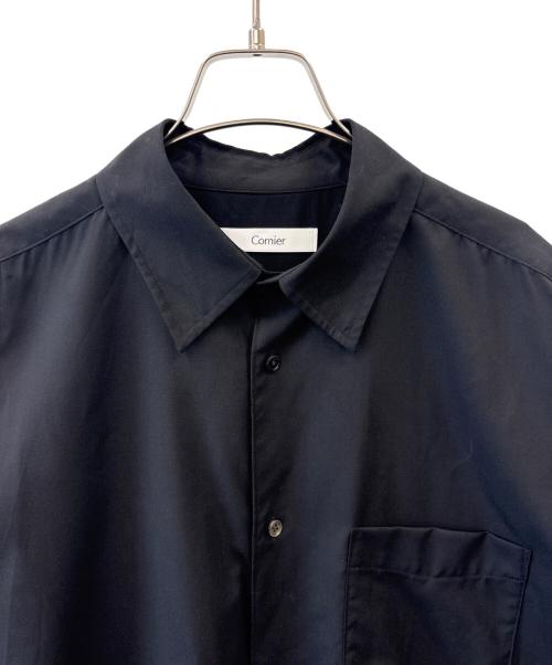 cornier（コルニエ）cornier (コルニエ) Cornier　長袖シャツ ブラック サイズ:Ｌの古着・服飾アイテム