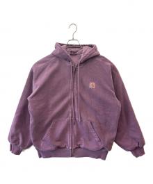 Carhartt WIP（カーハート ワーク イン プログレス）の古着「CARHARTT WIP　HOODED VISTA JACKET　パーカージャケット」｜パープル