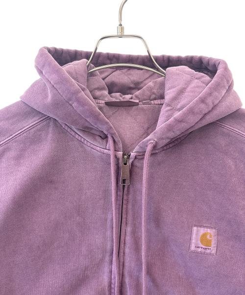 Carhartt WIP（カーハート ワーク イン プログレス）Carhartt WIP (カーハート ワーク イン プログレス) CARHARTT WIP　HOODED VISTA JACKET　パーカージャケット パープル サイズ:Mの古着・服飾アイテム
