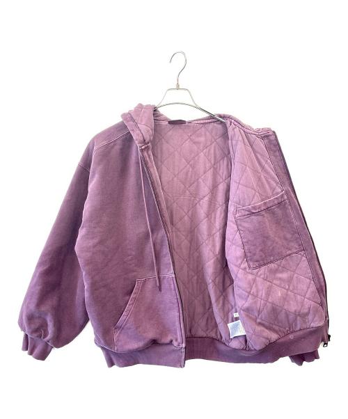 Carhartt WIP（カーハート ワーク イン プログレス）Carhartt WIP (カーハート ワーク イン プログレス) CARHARTT WIP　HOODED VISTA JACKET　パーカージャケット パープル サイズ:Mの古着・服飾アイテム