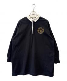 Spick and Span（スピック＆スパン）の古着「Spick and Span　長袖ワンピース」｜ブラック