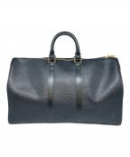 LOUIS VUITTONルイ ヴィトン）の古着「エピ　キーポル50　LOUIS VUITTON　ボストンバッグ」｜ブラック