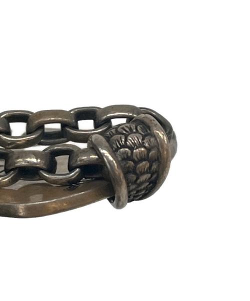 彫銀（ホリギン）彫銀 (ホリギン) 彫銀　龍　必常現金　シルバーペンダントの古着・服飾アイテム