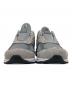 中古・古着 NEW BALANCE (ニューバランス) NEW BALANCE　USA製　スニーカー グレー サイズ:27：20000円