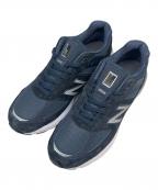 NEW BALANCEニューバランス）の古着「NEW BALANCE　USA製　スニーカー」｜ネイビー