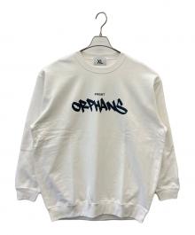 FRAGMENT ORPHANS（フラグメント オーファンズ）の古着「FRAGMENT ORPHANS　クルーネックスウェット」｜ホワイト