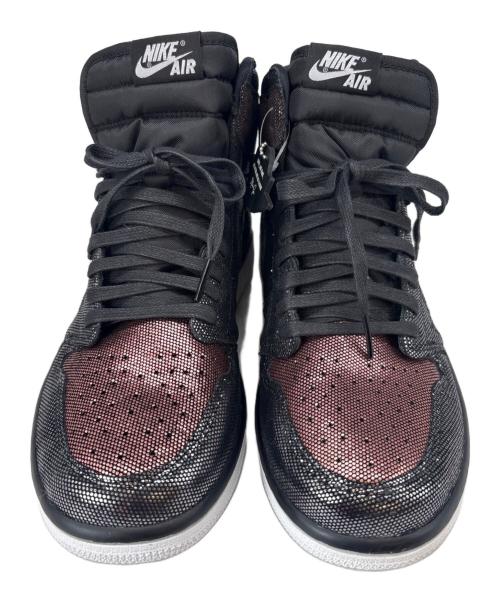 NIKE（ナイキ）NIKE (ナイキ) NIKE　W Air Jordan 1 High OG Fearless　ハイカットスニーカー ブラック×ブラウン サイズ:28の古着・服飾アイテム