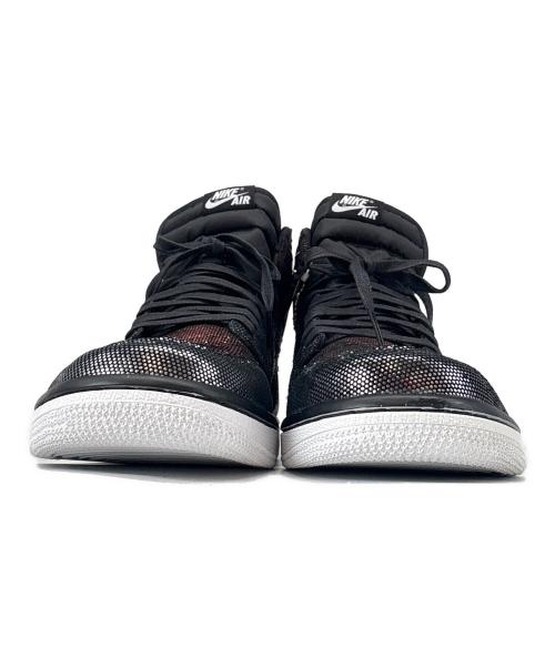 NIKE（ナイキ）NIKE (ナイキ) NIKE　W Air Jordan 1 High OG Fearless　ハイカットスニーカー ブラック×ブラウン サイズ:28の古着・服飾アイテム