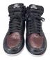 NIKE (ナイキ) NIKE　W Air Jordan 1 High OG Fearless　ハイカットスニーカー ブラック×ブラウン サイズ:28：6000円
