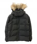 CANADA GOOSEカナダグース）の古着「CANADA GOOSE　WYNDHAM PARKA　ダウンジャケット」｜ブラック