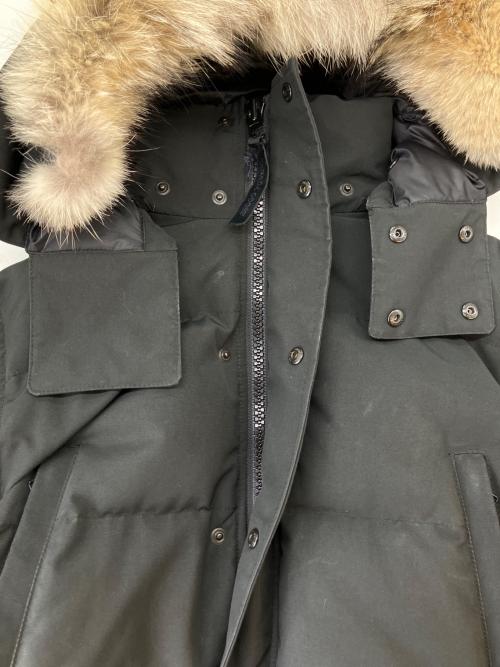 CANADA GOOSE（カナダグース）CANADA GOOSE (カナダグース) CANADA GOOSE　WYNDHAM PARKA　ダウンジャケット ブラック サイズ:ＬG 180/108Yの古着・服飾アイテム