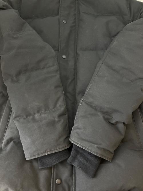 CANADA GOOSE（カナダグース）CANADA GOOSE (カナダグース) CANADA GOOSE　WYNDHAM PARKA　ダウンジャケット ブラック サイズ:ＬG 180/108Yの古着・服飾アイテム