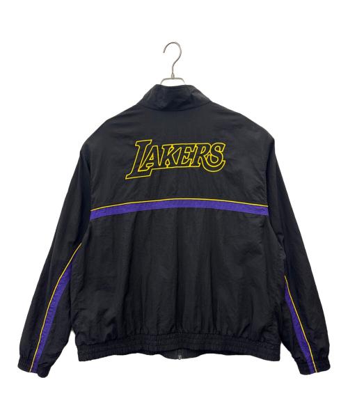 NBA（エヌビーエー）NBA (エヌビーエー) NBA　LOSANGELES LAKERS　ナイロンセットアップ ブラック サイズ:XXLの古着・服飾アイテム