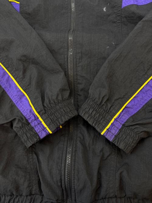 NBA（エヌビーエー）NBA (エヌビーエー) NBA　LOSANGELES LAKERS　ナイロンセットアップ ブラック サイズ:XXLの古着・服飾アイテム