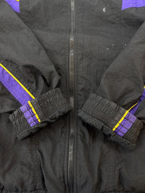 NBA（エヌビーエー）NBA (エヌビーエー) NBA　LOSANGELES LAKERS　ナイロンセットアップ ブラック サイズ:XXLの古着・服飾アイテム