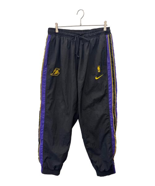 NBA（エヌビーエー）NBA (エヌビーエー) NBA　LOSANGELES LAKERS　ナイロンセットアップ ブラック サイズ:XXLの古着・服飾アイテム