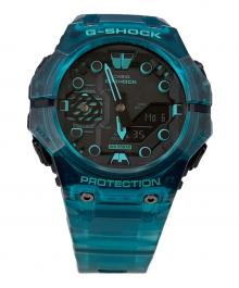 CASIO（カシオ）の古着「CASIO　G-SHOCK　腕時計」｜ブラック×グリーン