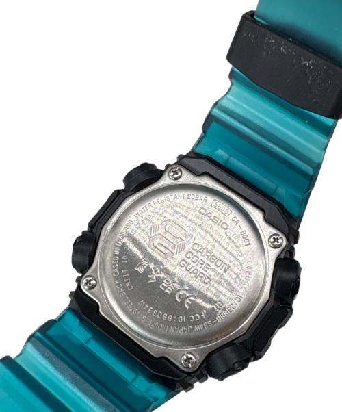 CASIO（カシオ）CASIO (カシオ) CASIO　G-SHOCK　腕時計 ブラック×グリーンの古着・服飾アイテム