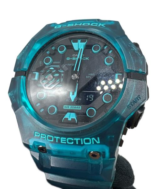 CASIO（カシオ）CASIO (カシオ) CASIO　G-SHOCK　腕時計 ブラック×グリーンの古着・服飾アイテム