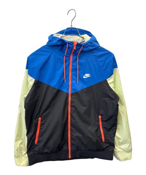 NIKE（ナイキ）NIKE (ナイキ) NIKE　マウンテンパーカー ブルー×ブラック サイズ:XXLの古着・服飾アイテム