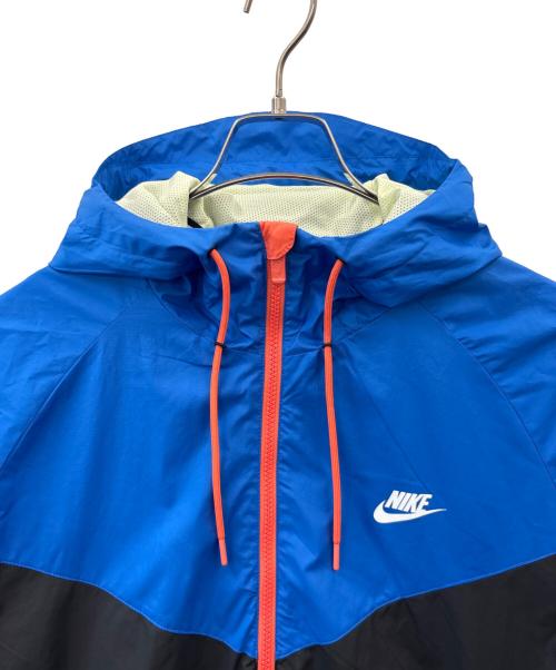 NIKE（ナイキ）NIKE (ナイキ) NIKE　マウンテンパーカー ブルー×ブラック サイズ:XXLの古着・服飾アイテム
