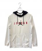 JORDANジョーダン）の古着「JORDAN　プルオーバーパーカー」｜ホワイト