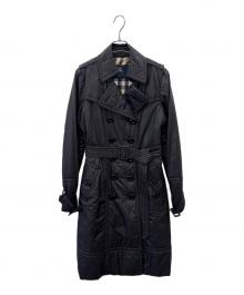 BURBERRY（バーバリー）の古着「ナイロンコート」｜ブラック