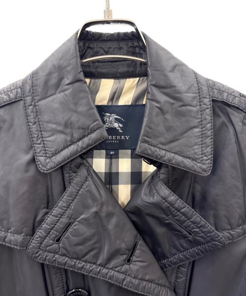 BURBERRY（バーバリー）BURBERRY (バーバリー) ナイロンコート ブラック サイズ:40の古着・服飾アイテム