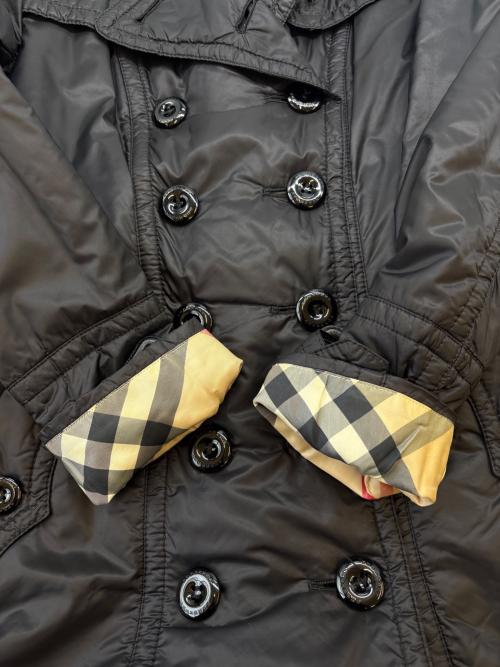 BURBERRY（バーバリー）BURBERRY (バーバリー) ナイロンコート ブラック サイズ:40の古着・服飾アイテム
